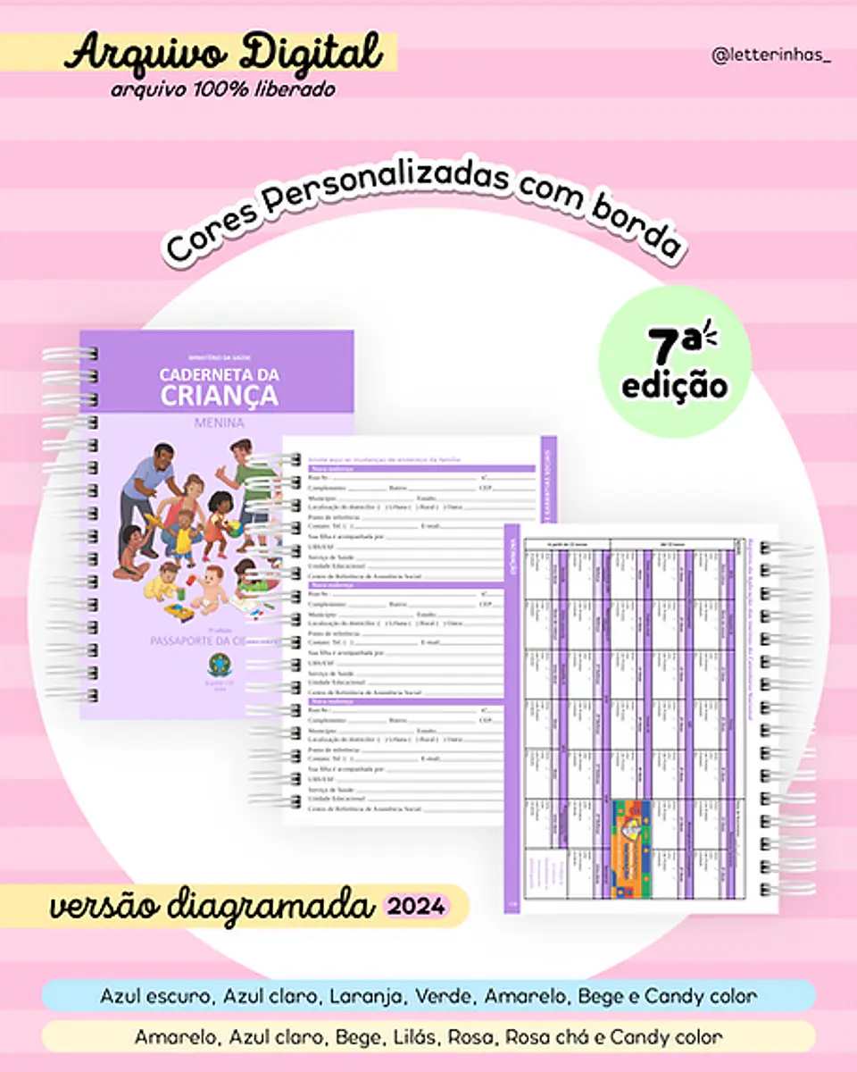 Arquivo Miolo Cadernetas de Saúde 7° Edição - LETTERINHAS 10