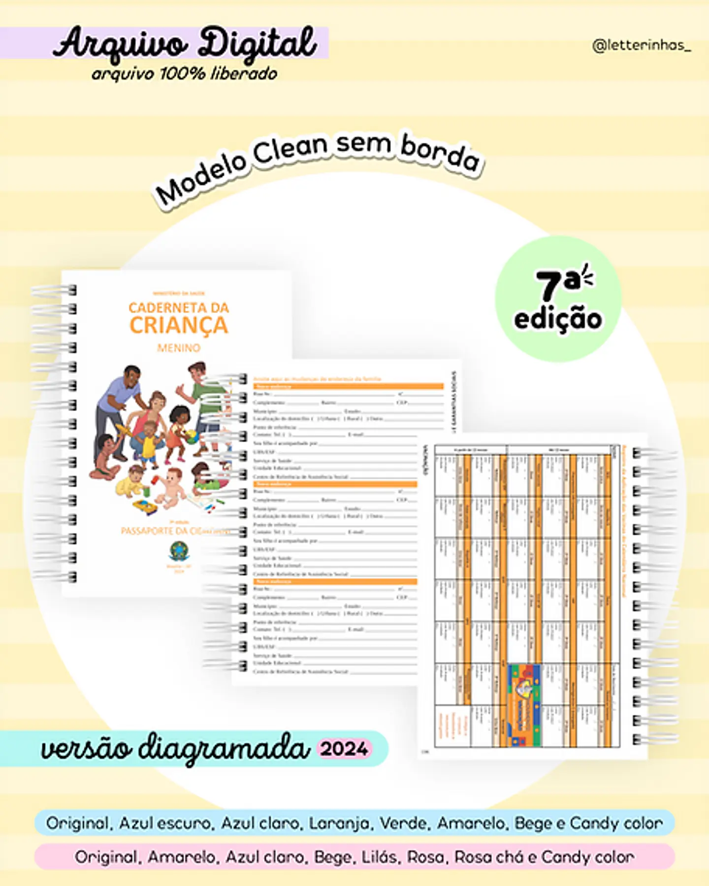 Arquivo Miolo Cadernetas de Saúde 7° Edição - LETTERINHAS 11
