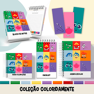 Arquivo Encadernação Coleção Coloridamente Divertidamente - METAMORPAPER