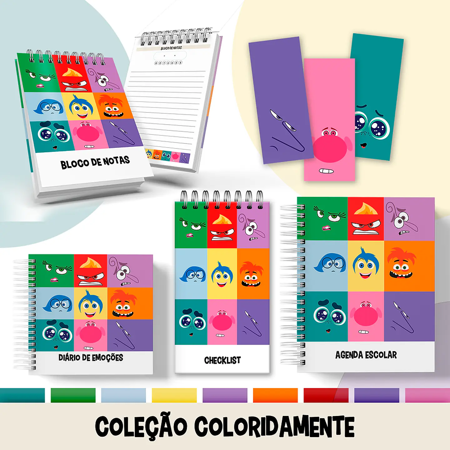 Arquivo Encadernação Coleção Coloridamente Divertidamente - METAMORPAPER 1