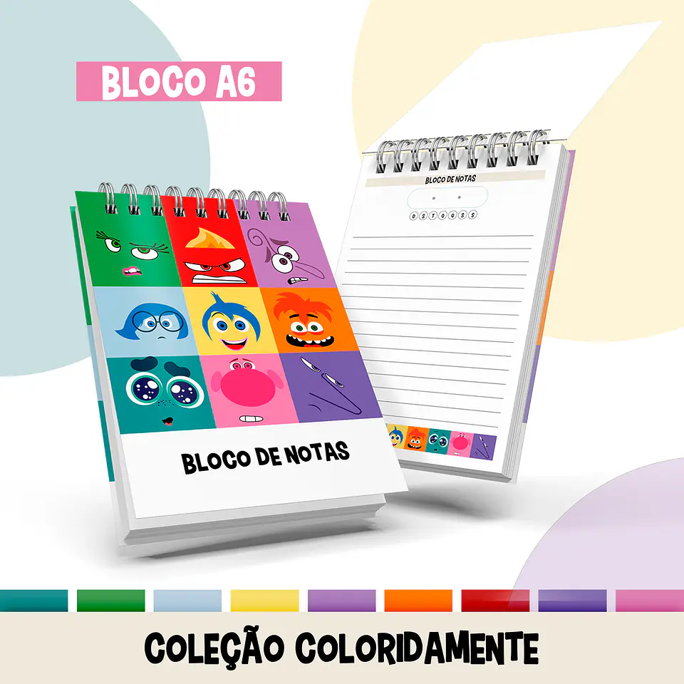 Arquivo Encadernação Coleção Coloridamente Divertidamente - METAMORPAPER 5