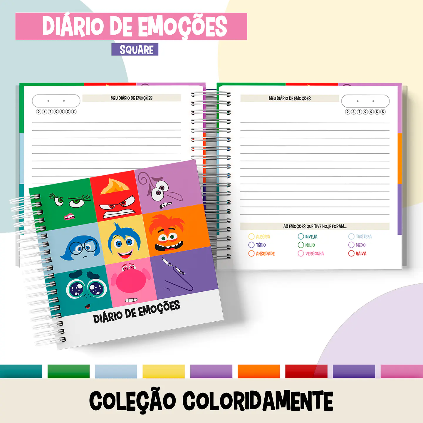 Arquivo Encadernação Coleção Coloridamente Divertidamente - METAMORPAPER 9