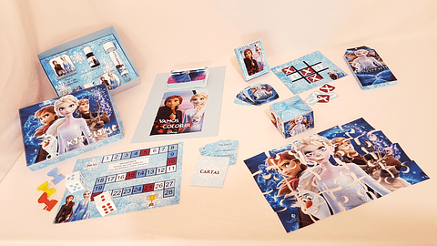 Arquivo de Corte Kit Diversão Frozen 