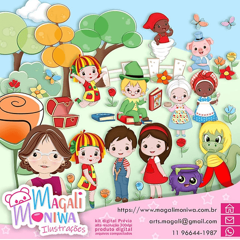 Kit Digital Sitio Do Pica Pau Amarelo