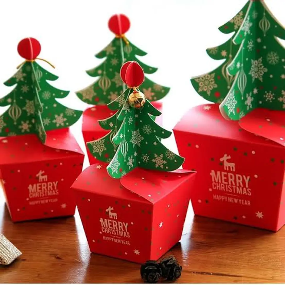 Arquivo de Corte Caixa Arvore de Natal 1