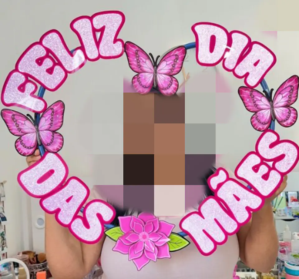 Arquivo Moldura para Fotos Dia das Mães em PDF - Alfaletrando 1