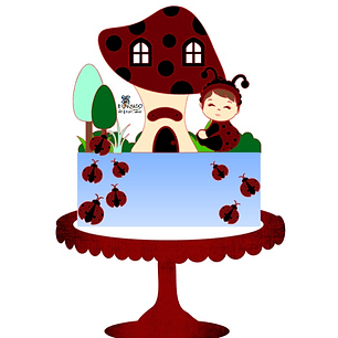 Arquivo de Corte Topo Joaninha