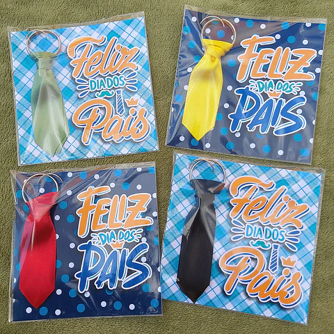 Arquivo Card Chaveiro Gravatinha - Dia dos Pais