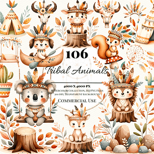 Kit Digital Bosque Tribal