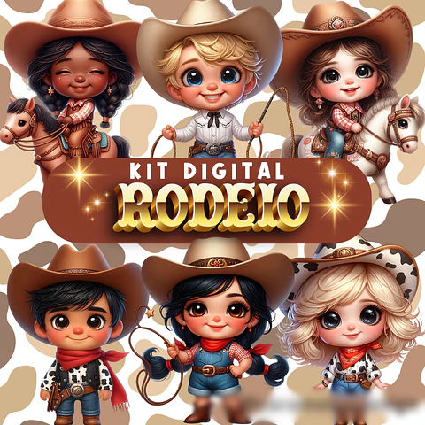 Kit Digital Rodeio Country AI