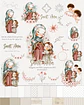 Kit Digital Ilustrações Santana Vó de Jesus (Santinhos) - Thumbnail 1
