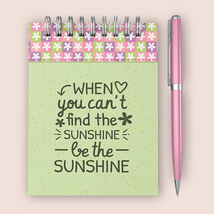 Arquivo Bloquinho A6 - wire-o espiral - 10,5 x 14,8cm - Inspirações