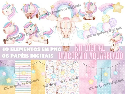Kit Digital Unicórnio