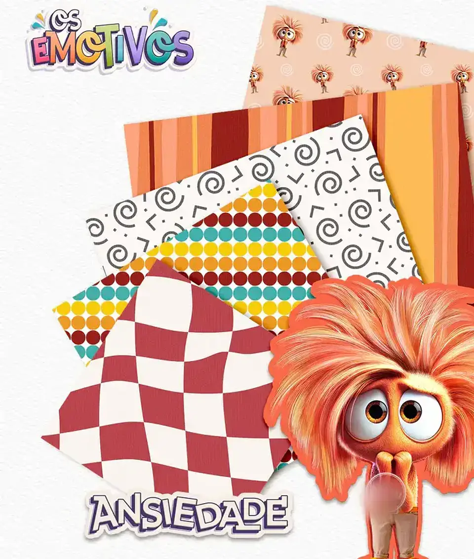 Arquivo Os Emotivos Kit Digital + Capas - Divertidamente 2