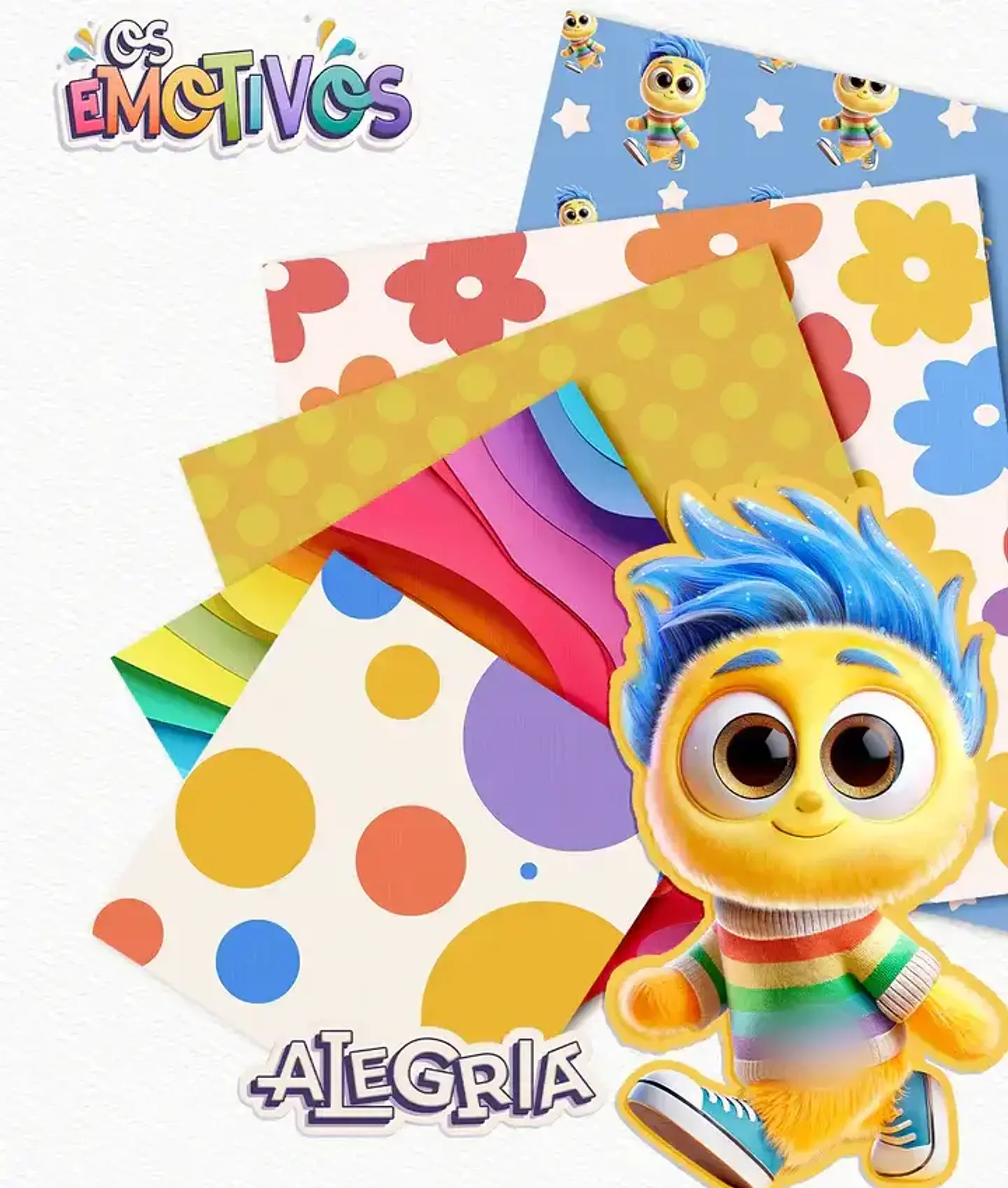 Arquivo Os Emotivos Kit Digital + Capas - Divertidamente 3