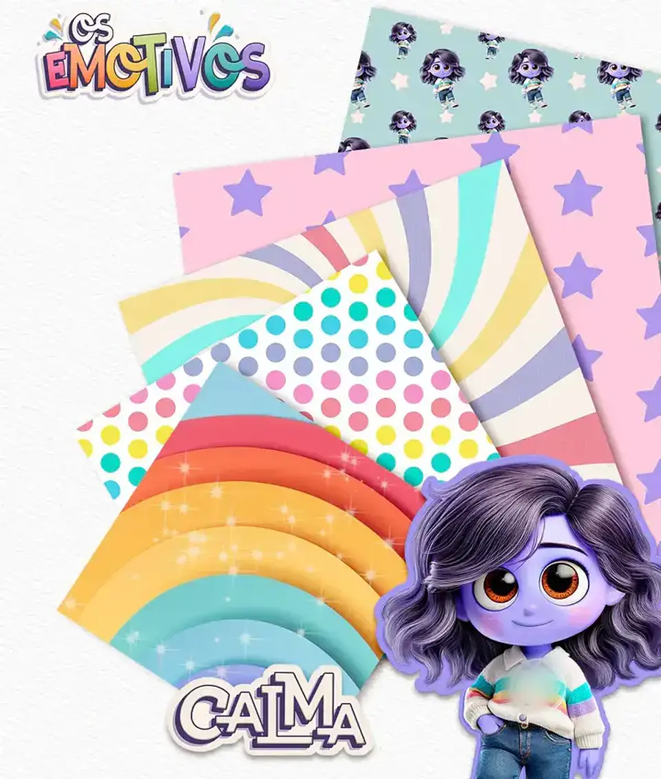Arquivo Os Emotivos Kit Digital + Capas - Divertidamente 5