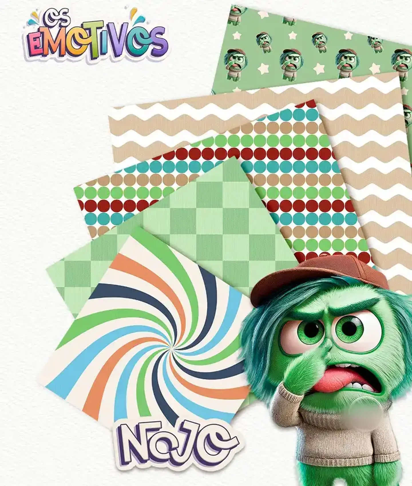 Arquivo Os Emotivos Kit Digital + Capas - Divertidamente 10