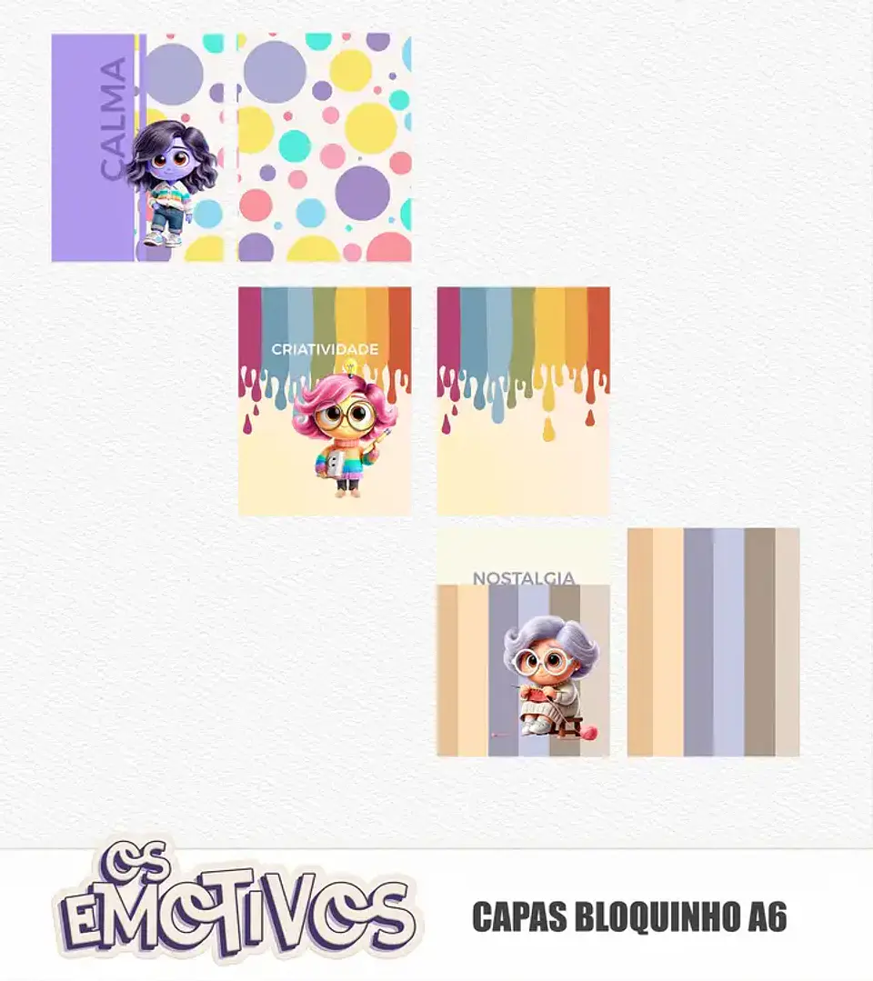 Arquivo Os Emotivos Kit Digital + Capas - Divertidamente 17