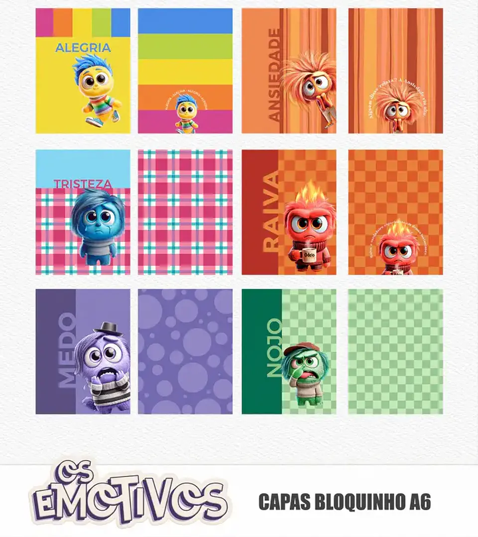 Arquivo Os Emotivos Kit Digital + Capas - Divertidamente 21