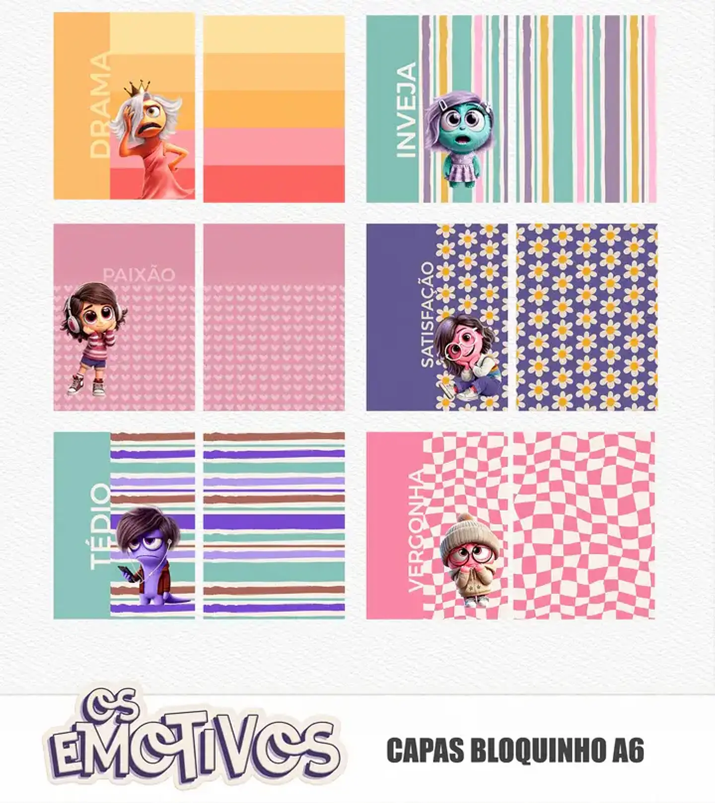 Arquivo Os Emotivos Kit Digital + Capas - Divertidamente 22