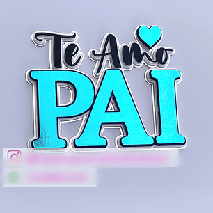 Arquivo Topo de Bolo Dia dos Pais