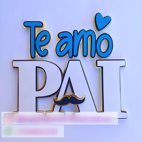 Arquivo Topo de Bolo Dia dos Pais