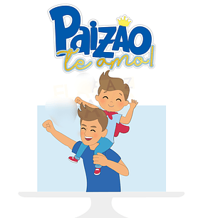 Arquivo Topo de Bolo Dia dos Pais -  Paizão Te amo - EM CAMADAS