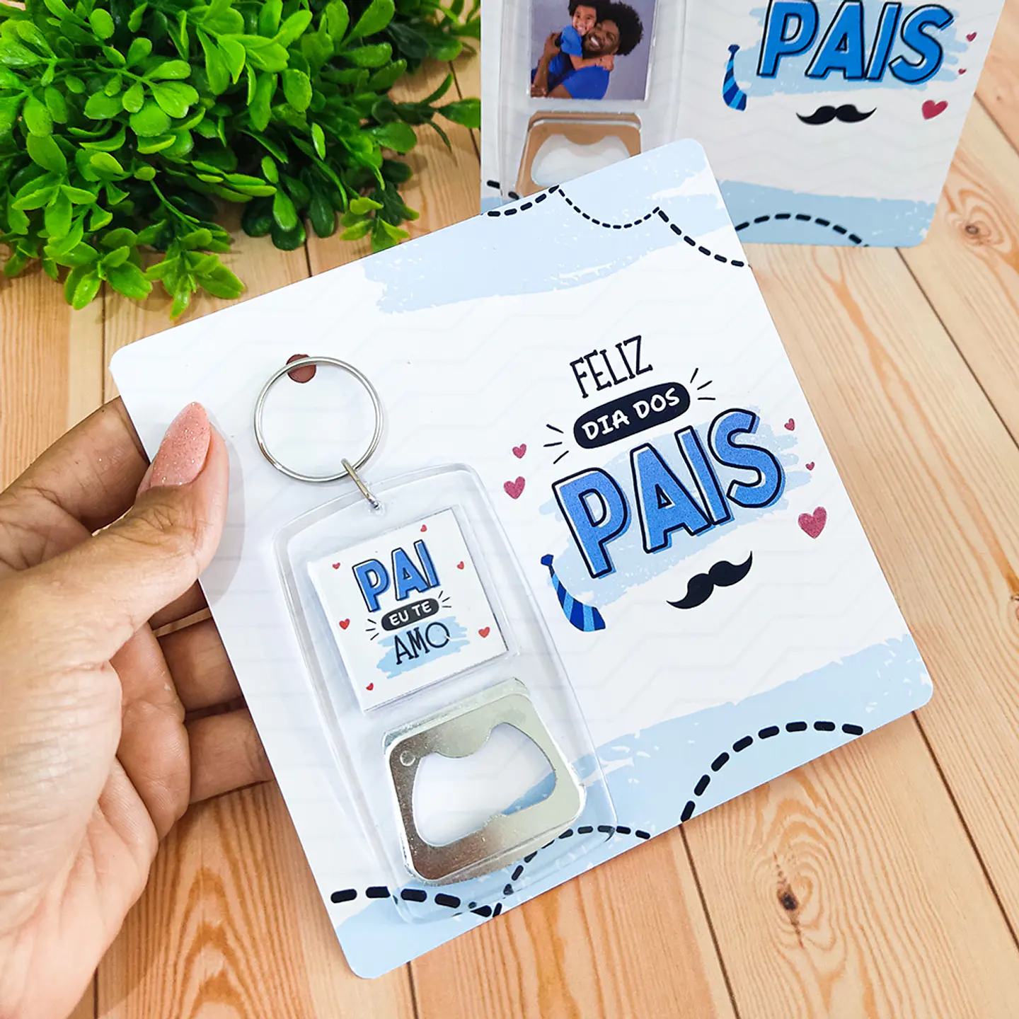 Arquivo Freebie Card Chaveiro Dia dos Pais 2