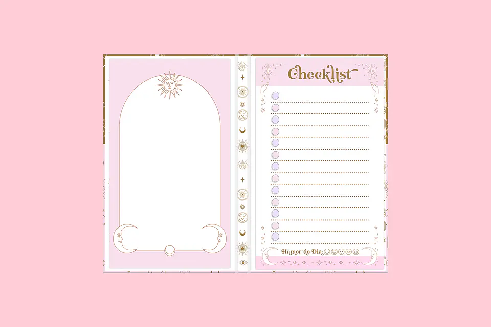 Arquivo Encadernação Case + Bloco Checklist 2