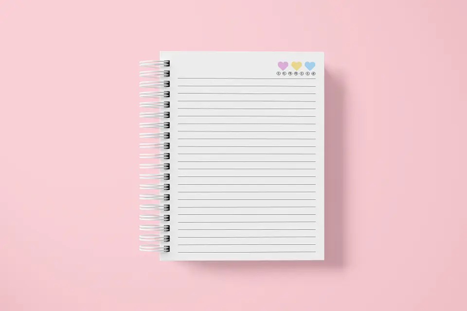 Arquivo Caderno A5 + Bloquinho A6 Colorido 5