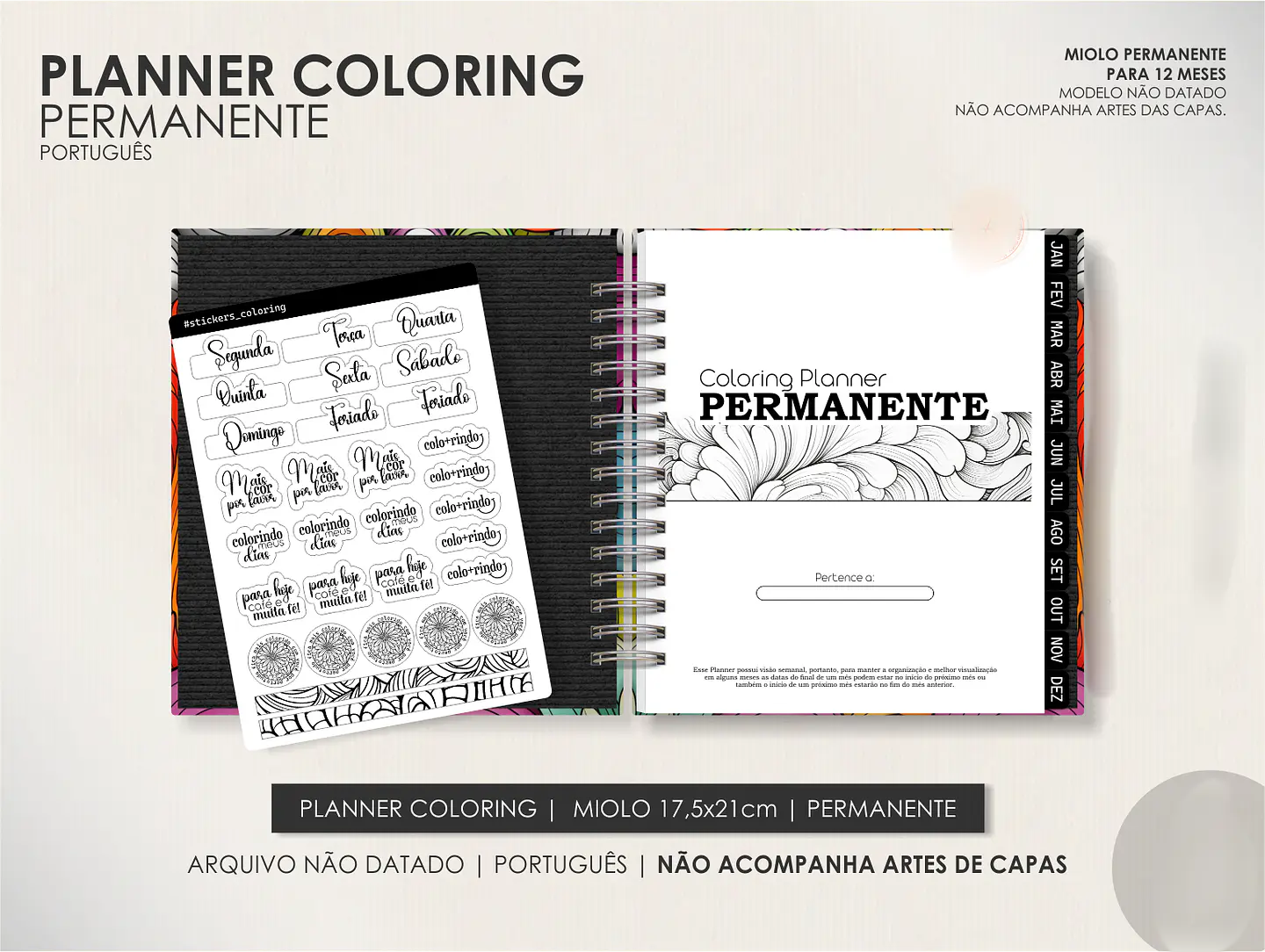 Arquivo Miolo Planner Coloring Permanente - Português 1