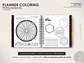Arquivo Miolo Planner Coloring Permanente - Português - Thumbnail 2