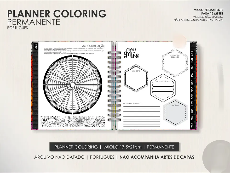 Arquivo Miolo Planner Coloring Permanente - Português 2