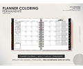 Arquivo Miolo Planner Coloring Permanente - Português