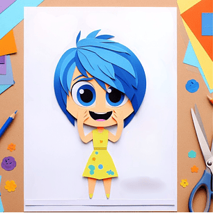 Arquivo Topo de bolo Divertidamente Alegria - EM CAMADAS