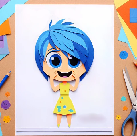 Arquivo Topo de bolo Divertidamente Alegria - EM CAMADAS