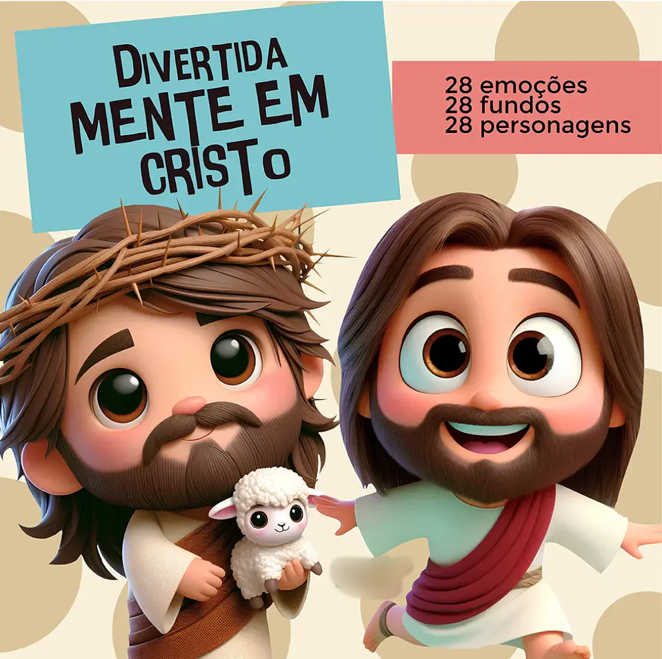 Kit Digital Divertidamente em Cristo 1