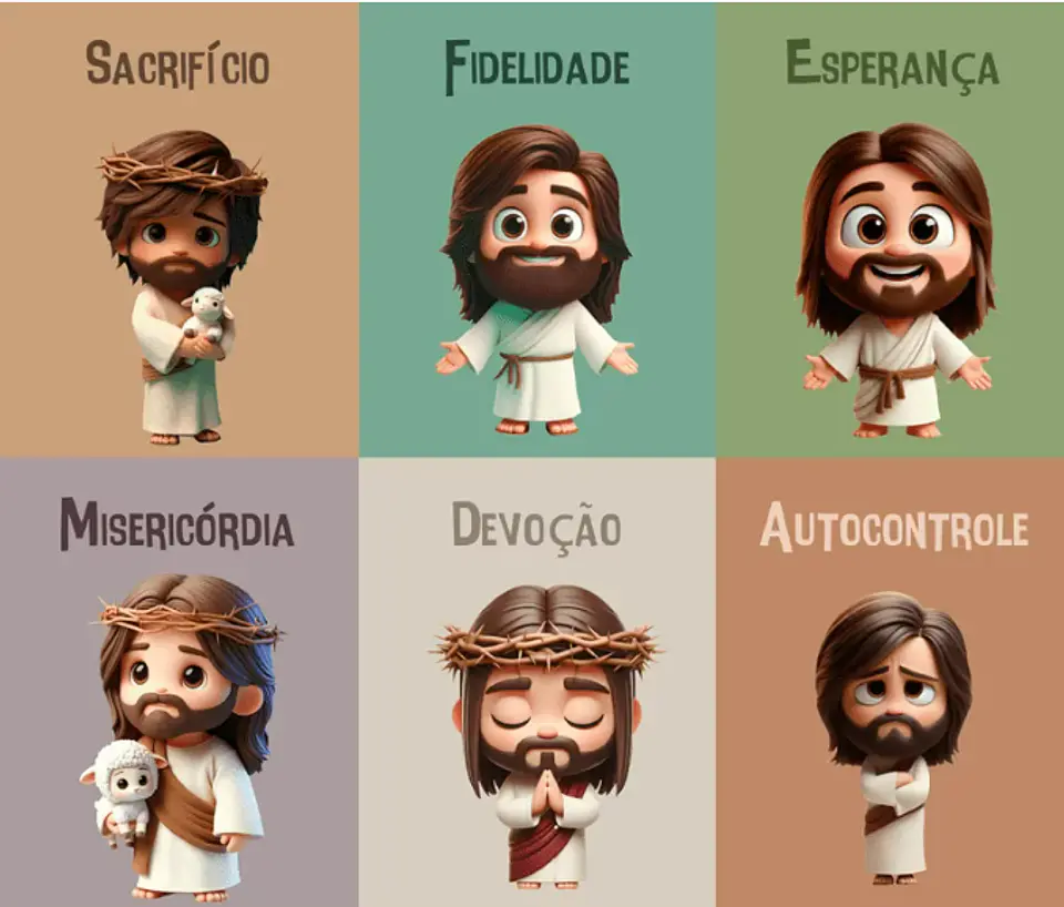 Kit Digital Divertidamente em Cristo 5