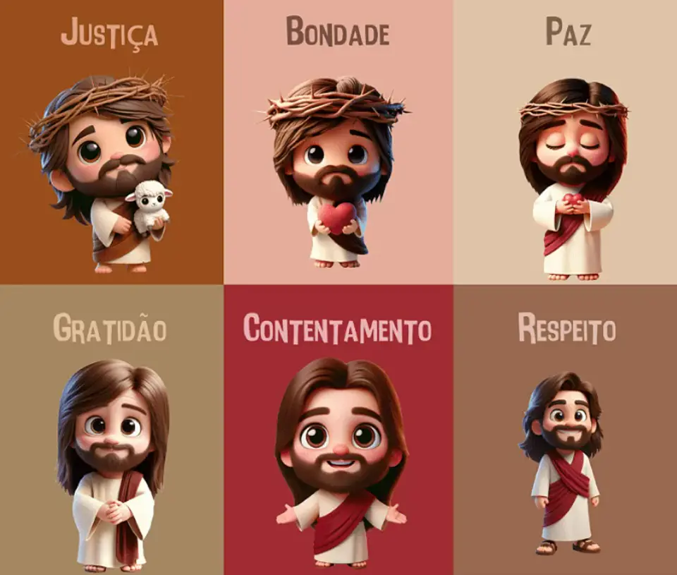 Kit Digital Divertidamente em Cristo 6
