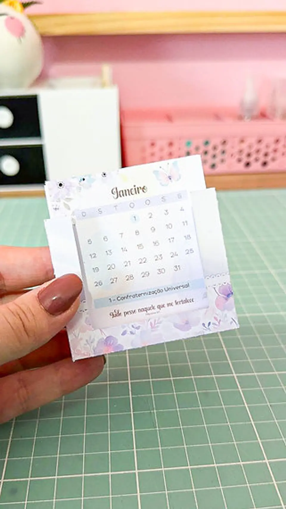 Arquivo Digital Mini Calendário 2