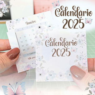 Arquivo Digital Mini Calendário