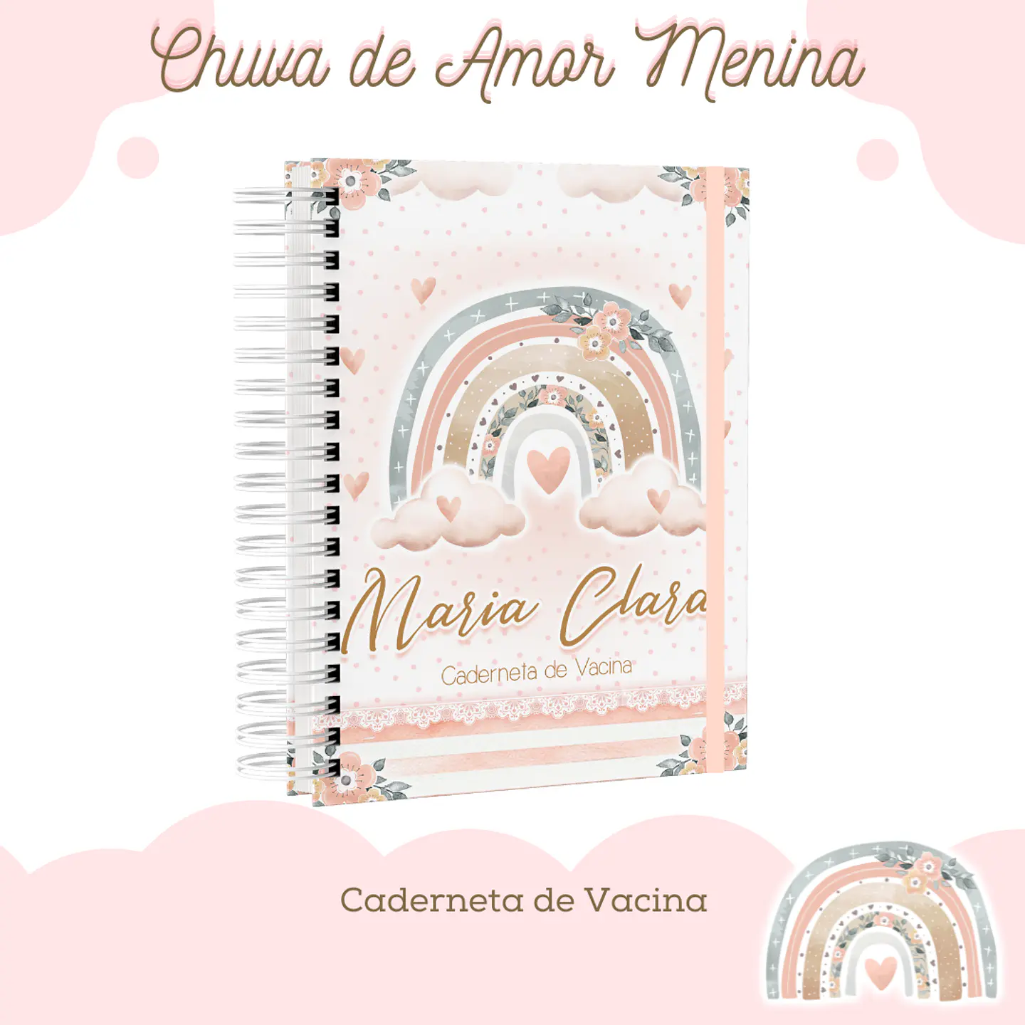 Arquivo Caderneta de Vacina Chuva de Amor Menina 1