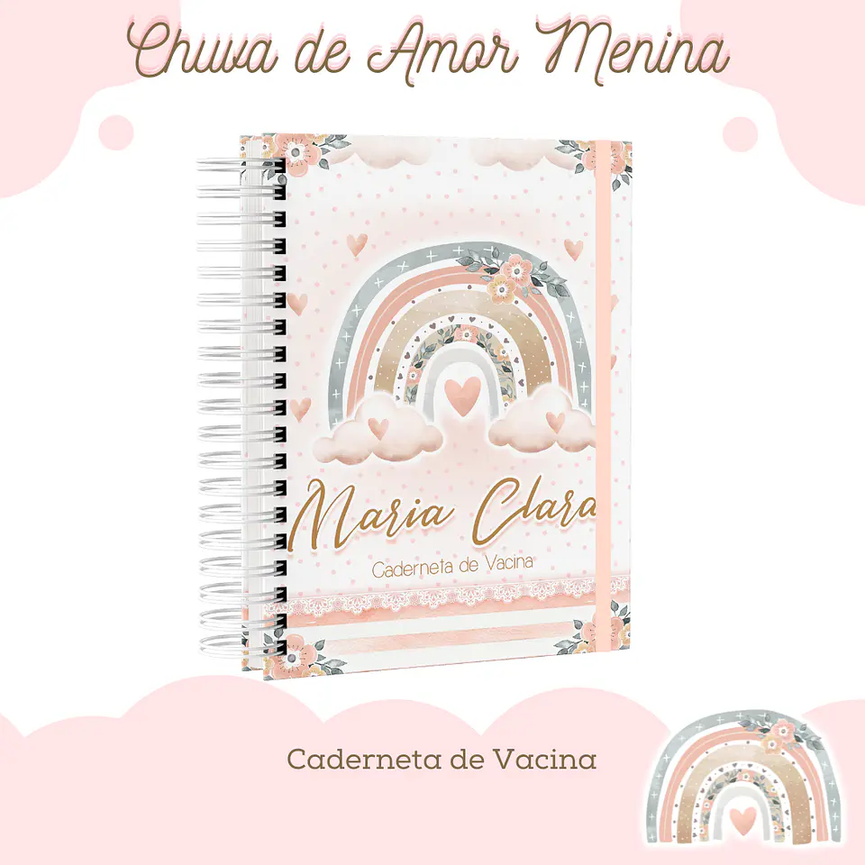 Arquivo Caderneta de Vacina Chuva de Amor Menina 1