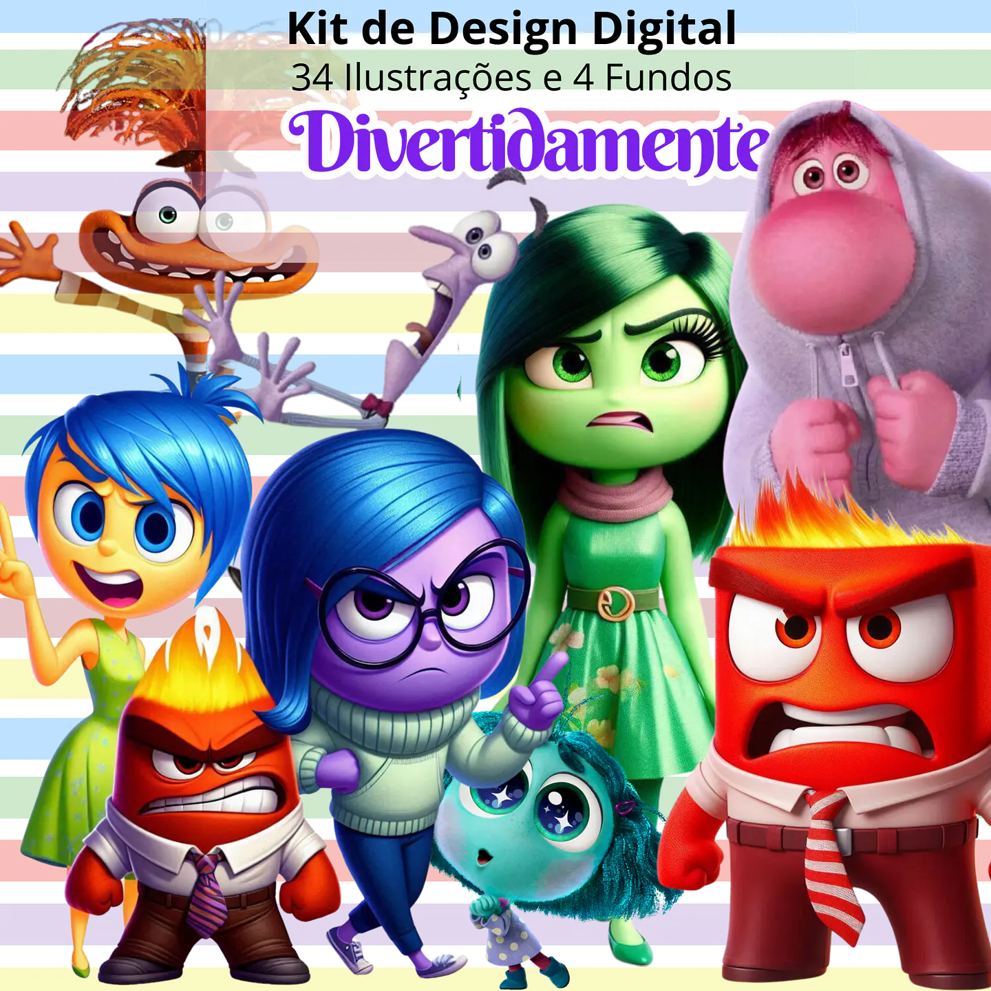Kit Digital Divertidamente 2 1