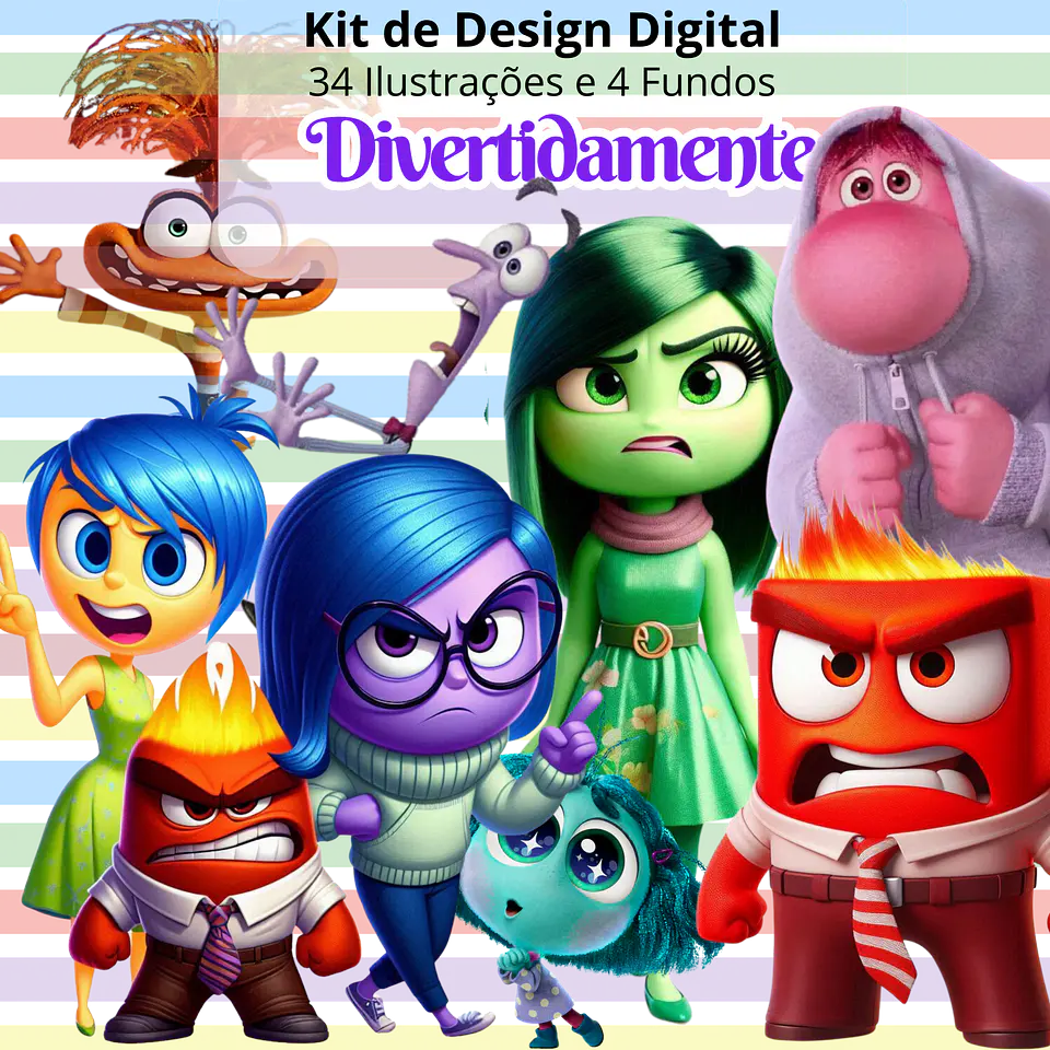 Kit Digital Divertidamente 2 1