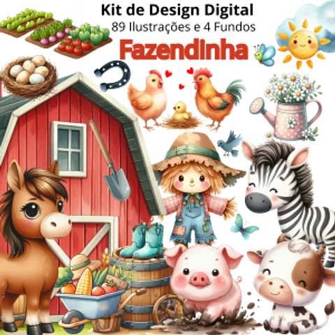 Kit Digital Fazendinha