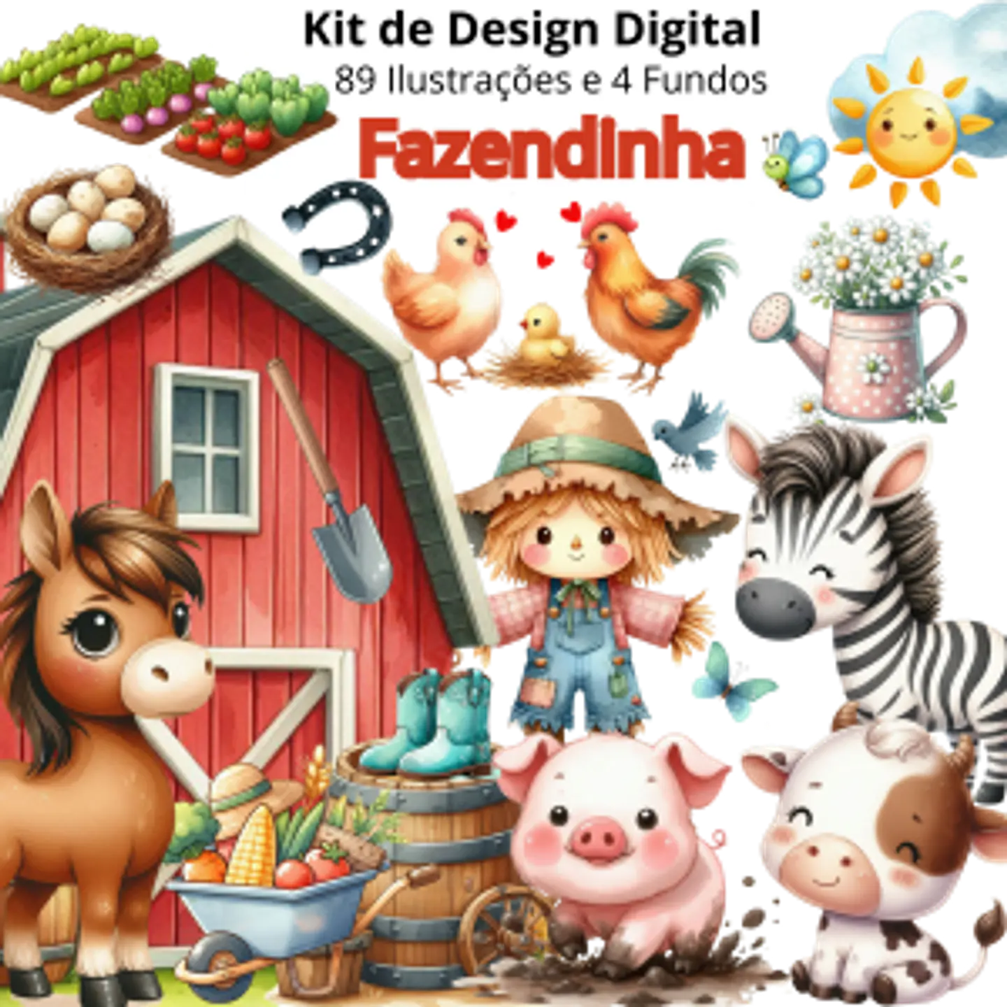 Kit Digital Fazendinha 1