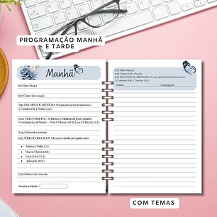 Arquivo Caderno Congressos Floral Azul