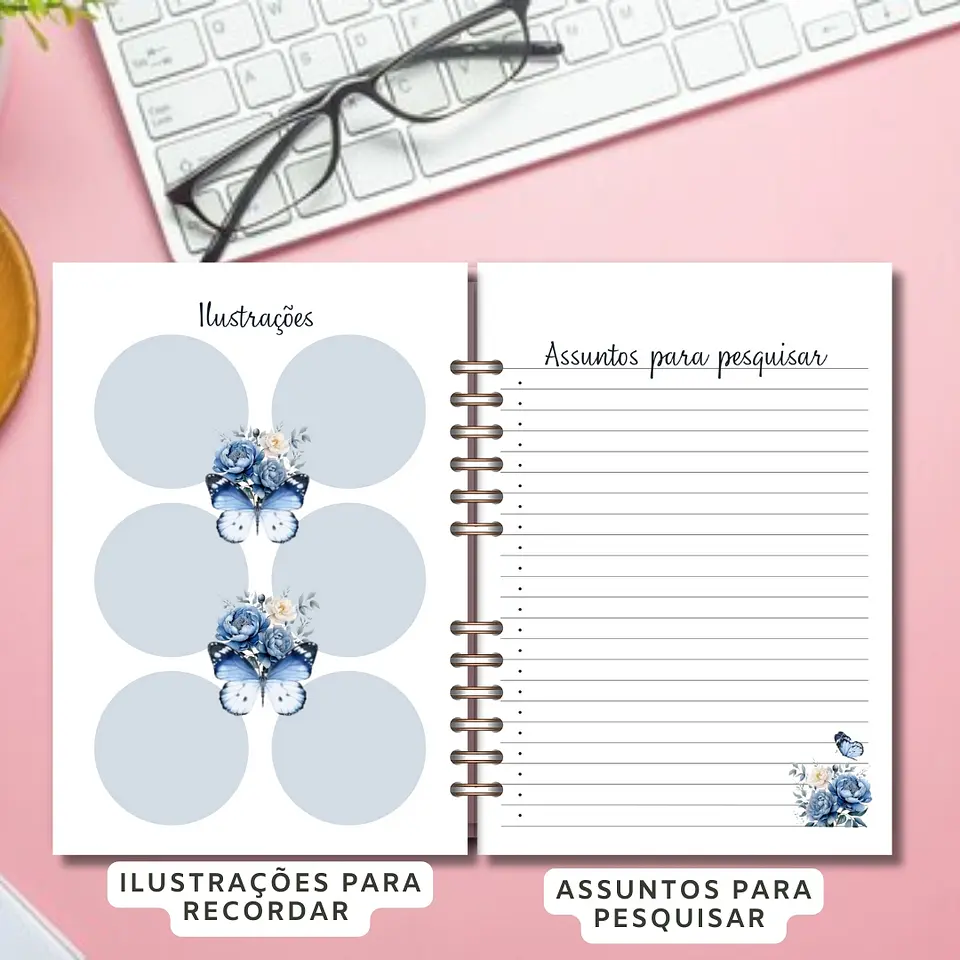 Arquivo Caderno Congressos Floral Azul 6