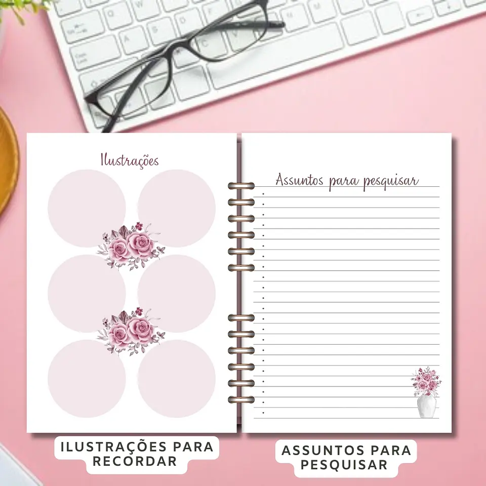 Arquivo Caderno Congressos Floral Rosa 3